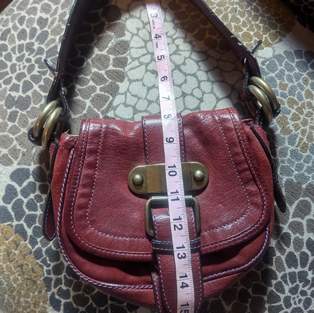 Darling vintage Marc Jacobs burgundy leather bag - Picture 12 of 13
